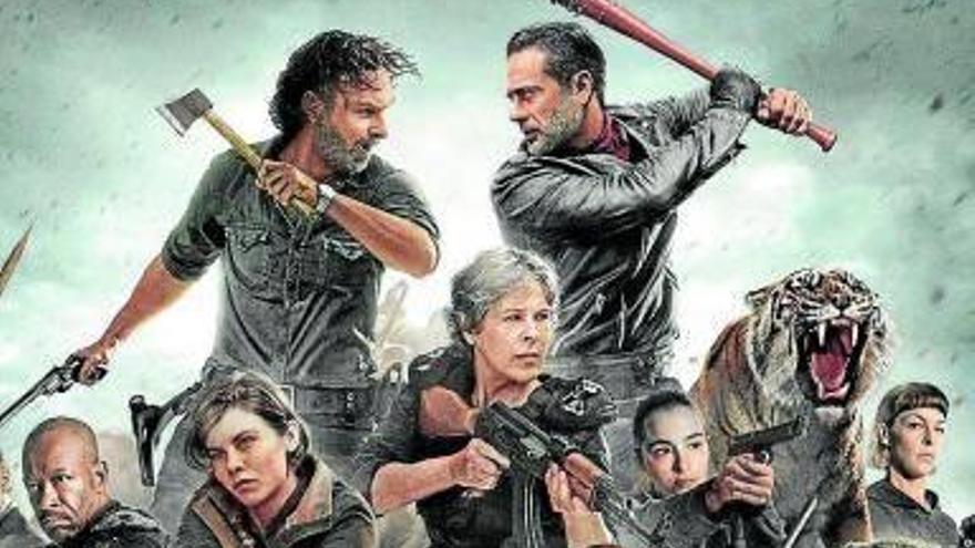 ‘The Walking Dead’ estrena mañana la segunda parte  de su octava temporada