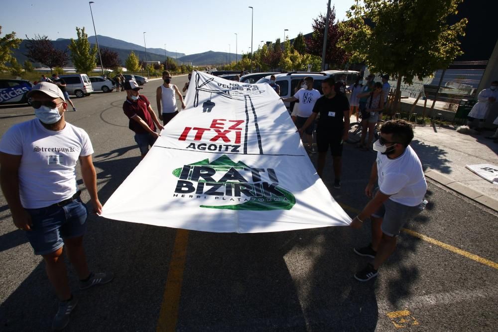 Manifestación por el cierre de Siemens Gamesa Aoiz