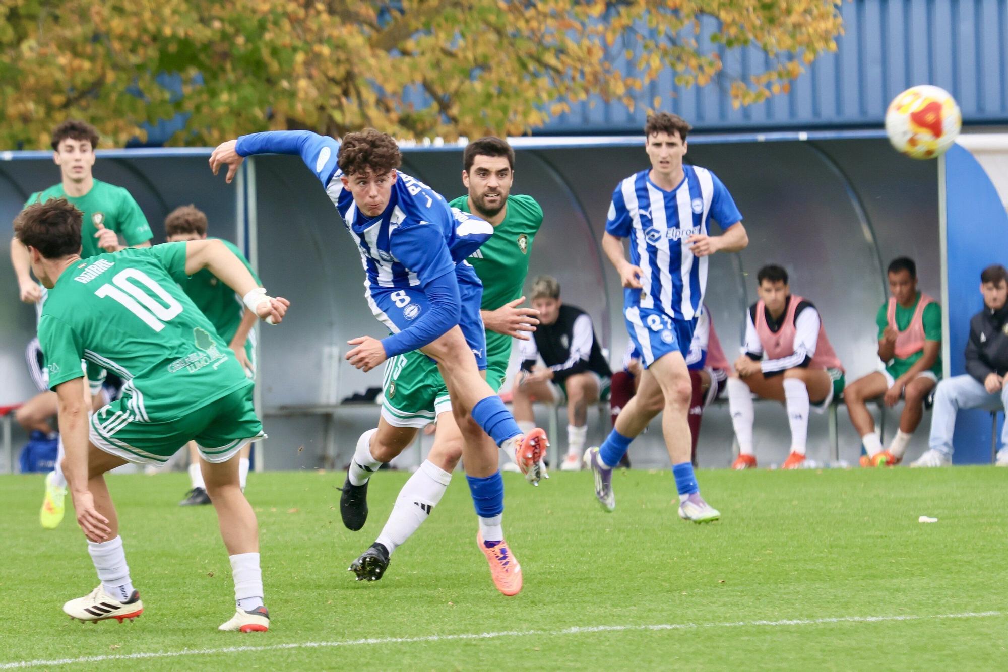 En imágenes: "Alavés B contra el Gernika"