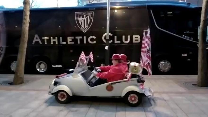El ambiente previo al Athletic - Barcelona