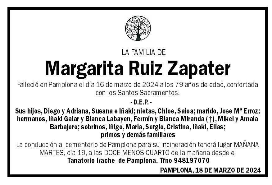 Margarita Ruiz Zapater