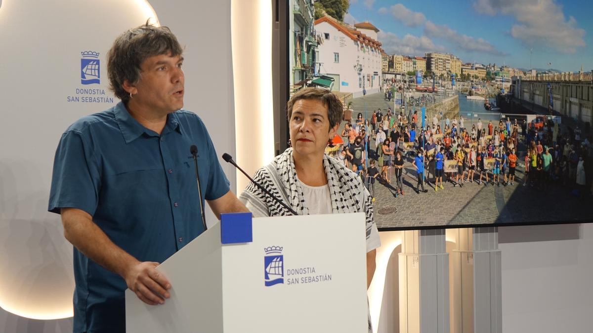 El concejal de EH Bildu en el Ayuntamiento de Donostia Markel Ormazabal