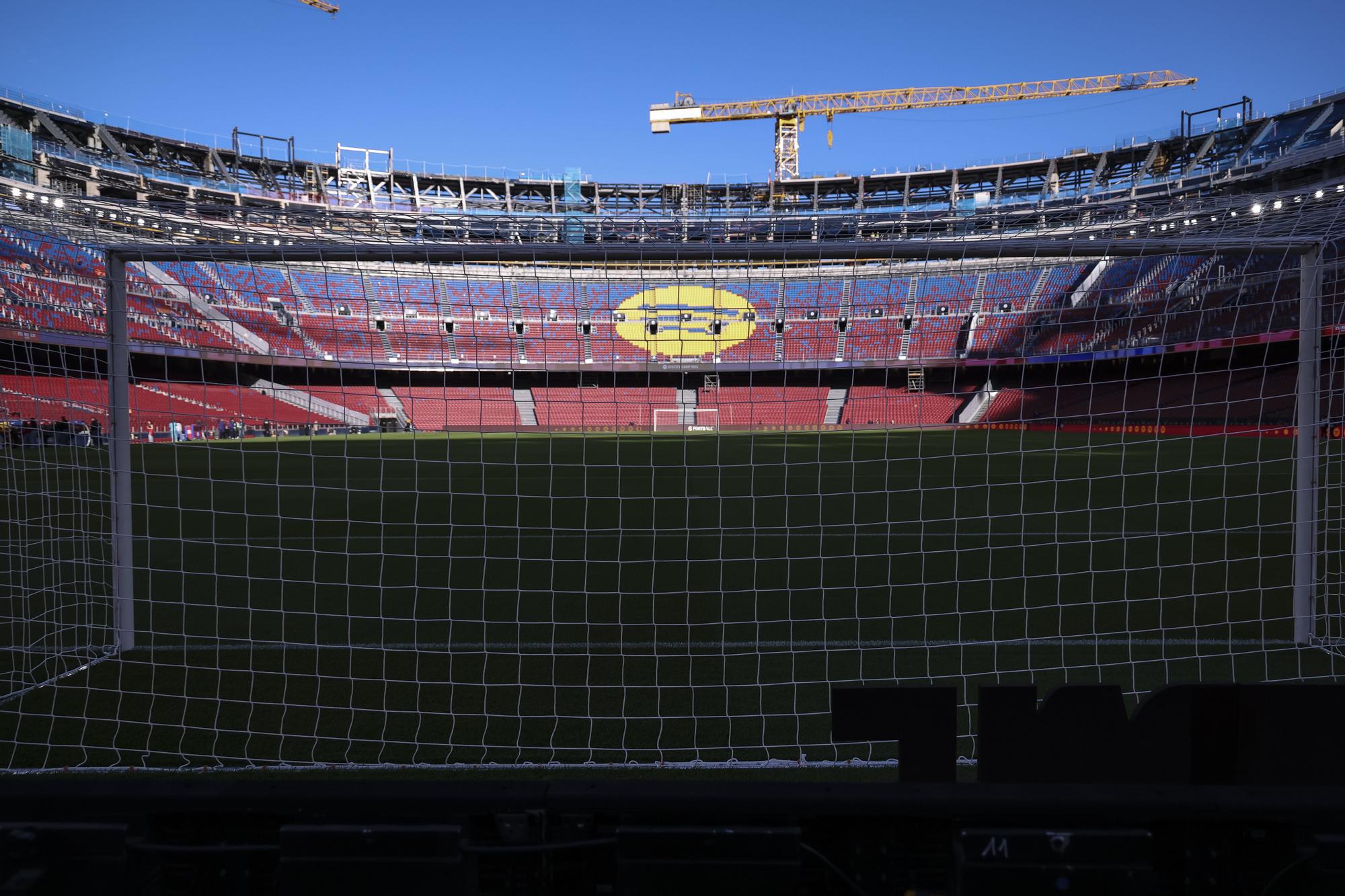 Fotos del nuevo Spotify Camp Nou en el primer día con público