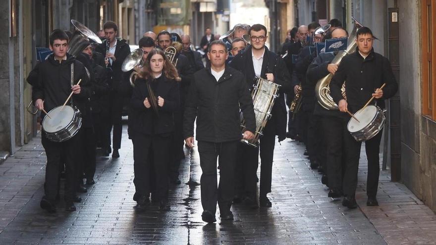 Elgoibar se despierta acompañado por la música en el día de Santa Cecilia