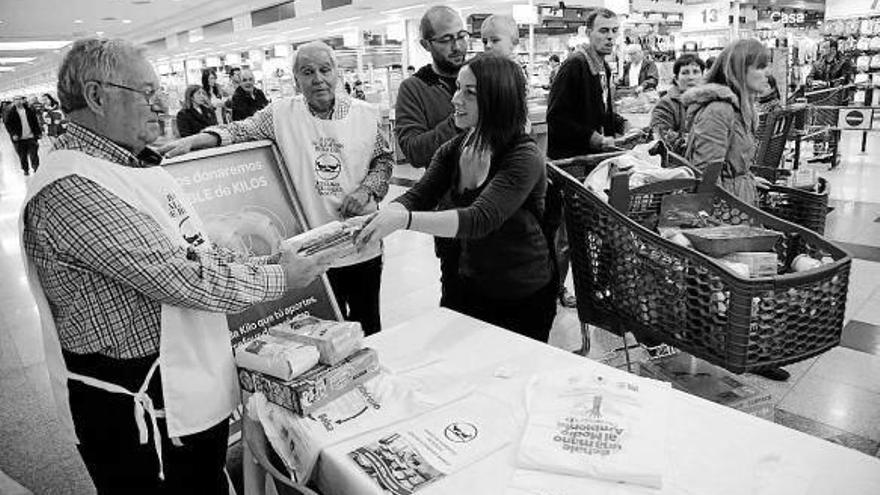 Recogida de alimentos en Bizkaia