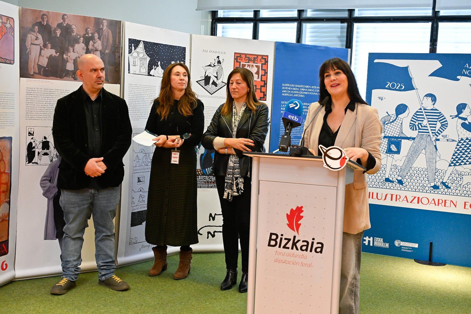 En imágenes: Exposición y actividades con motivo de "Ilustrazioaren eguna"