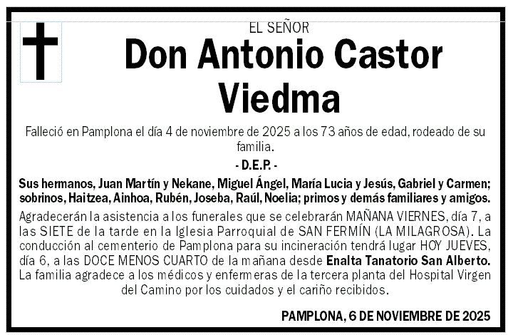 Antonio Castor Viedma