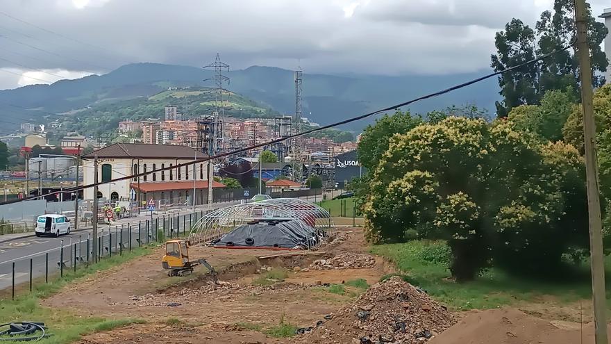 Microorganismos mejorarán la tierra de un solar ubicado en Lutxana, Barakaldo