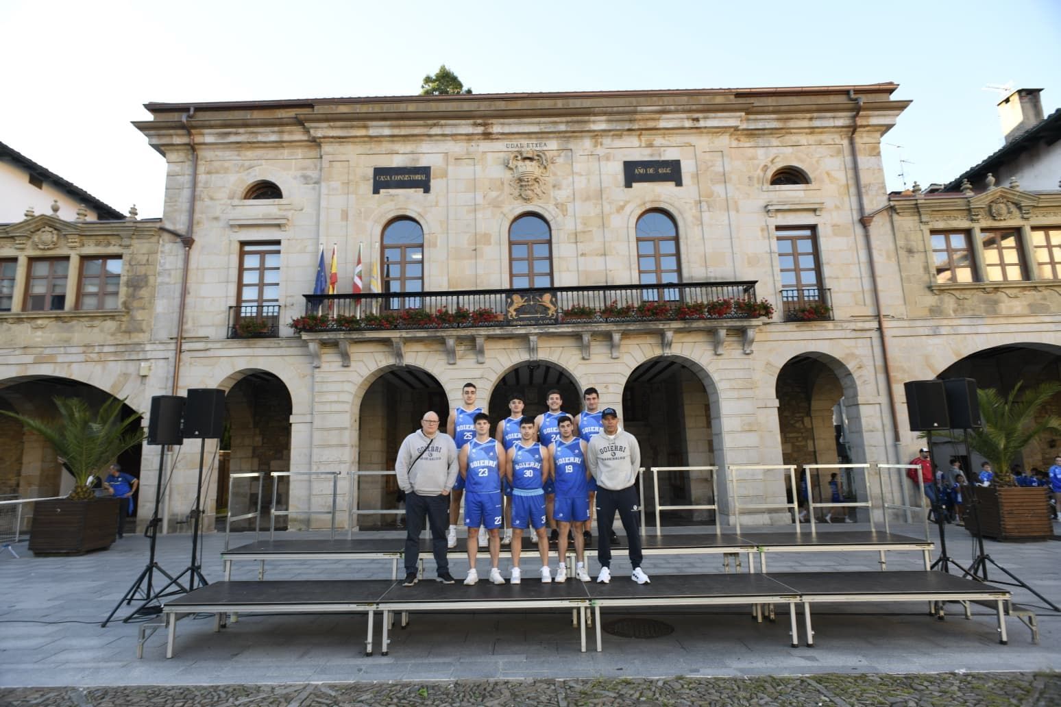 Presentación de los clubes deportivos de Urretxu y Zumarraga
