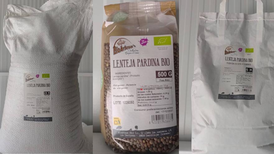Consumo alerta de posible presencia de trigo no declarado en lentejas vendidas en Navarra y otras 13 comunidades