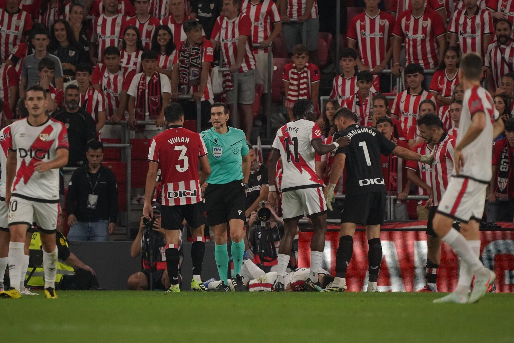 El Athletic - Rayo Vallecano, en imágenes