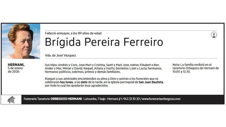 BRIGIDA PEREIRA FERREIRO