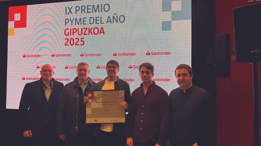 Iparragirre, reconocida en los Premios Pyme de Gipuzkoa por su compromiso con la formación y el empleo