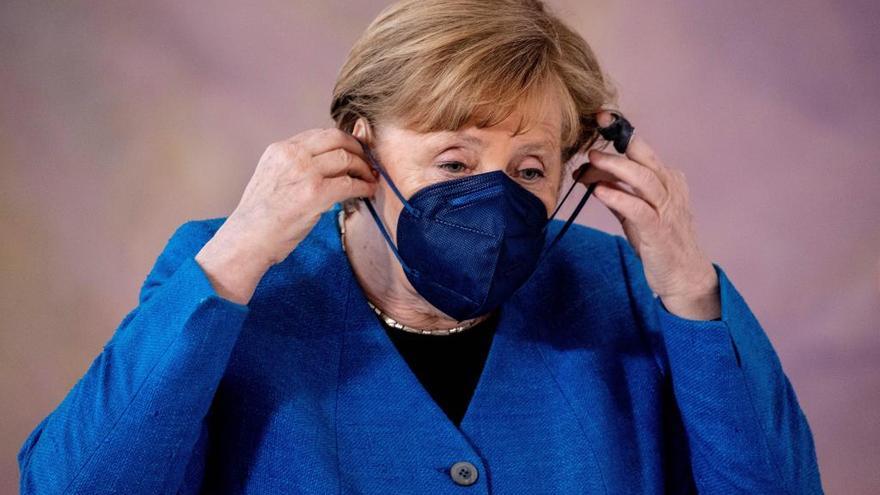 Angela Merkel ha insistido en la situación dramática que afrontan muchos lands por la pandemia