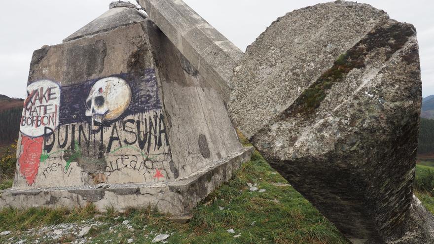 El PNV de Elgoibar tacha de &quot;vandalismo&quot; el derribo de la cruz de Morkaiko
