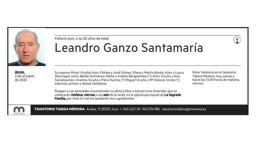 Leandro Ganzo Santamaría