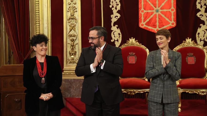 Javier Remírez e Inma Jurío asumen sus cargos como nuevos consejeros en el Palacio de Navarra