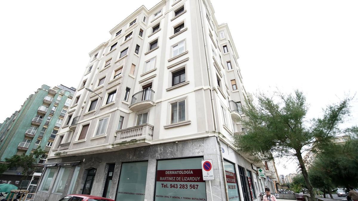 Exterior del edificio de Segundo Izpizua