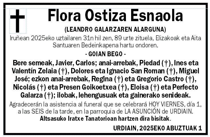 Flora Ostiza Esnaola