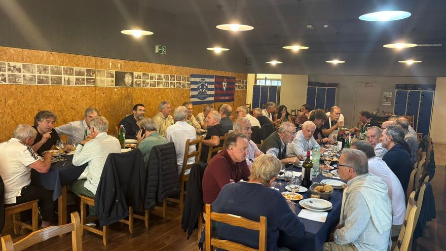 Tradicional comida de leyendas de Real y Eibar