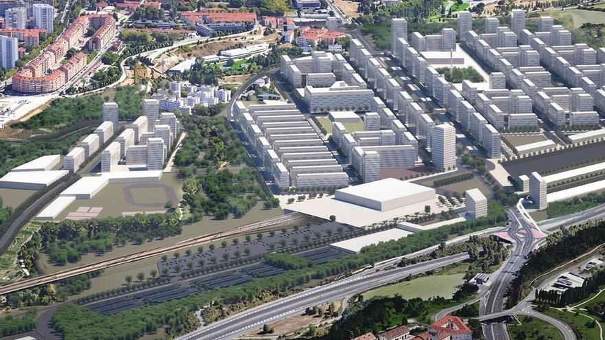 Navarra aprueba definitivamente el PSIS de Etxabakoitz, que prevé 11.581 viviendas y la estación del TAV