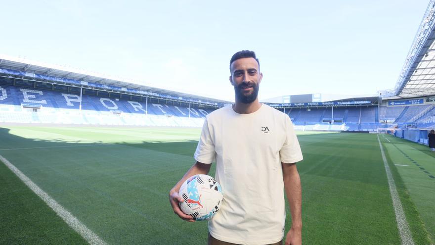 En imágenes: Entrevista al jugador del Alavés Abde Rebbach