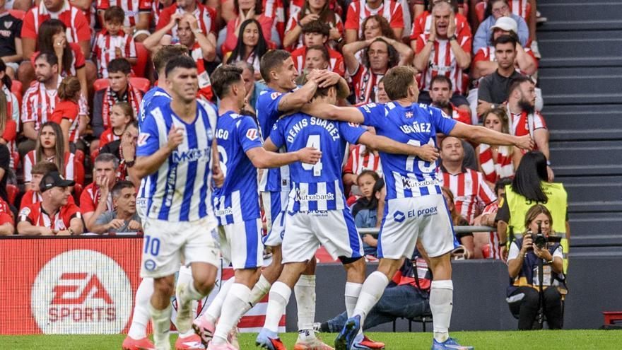 En imágenes: Así está siendo el derbi entre Athletic y Alavés en San Mamés
