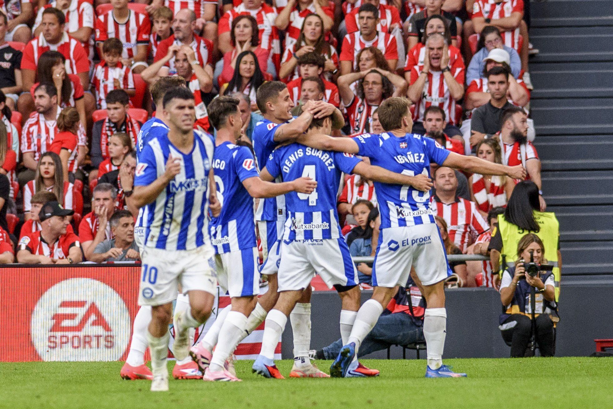 En imágenes: Así está siendo el derbi entre Athletic y Alavés en San Mamés