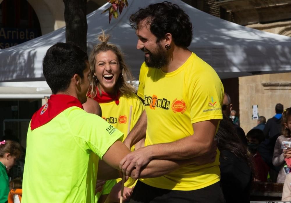 Estella-Lizarra celebra el Nafarroa Oinez