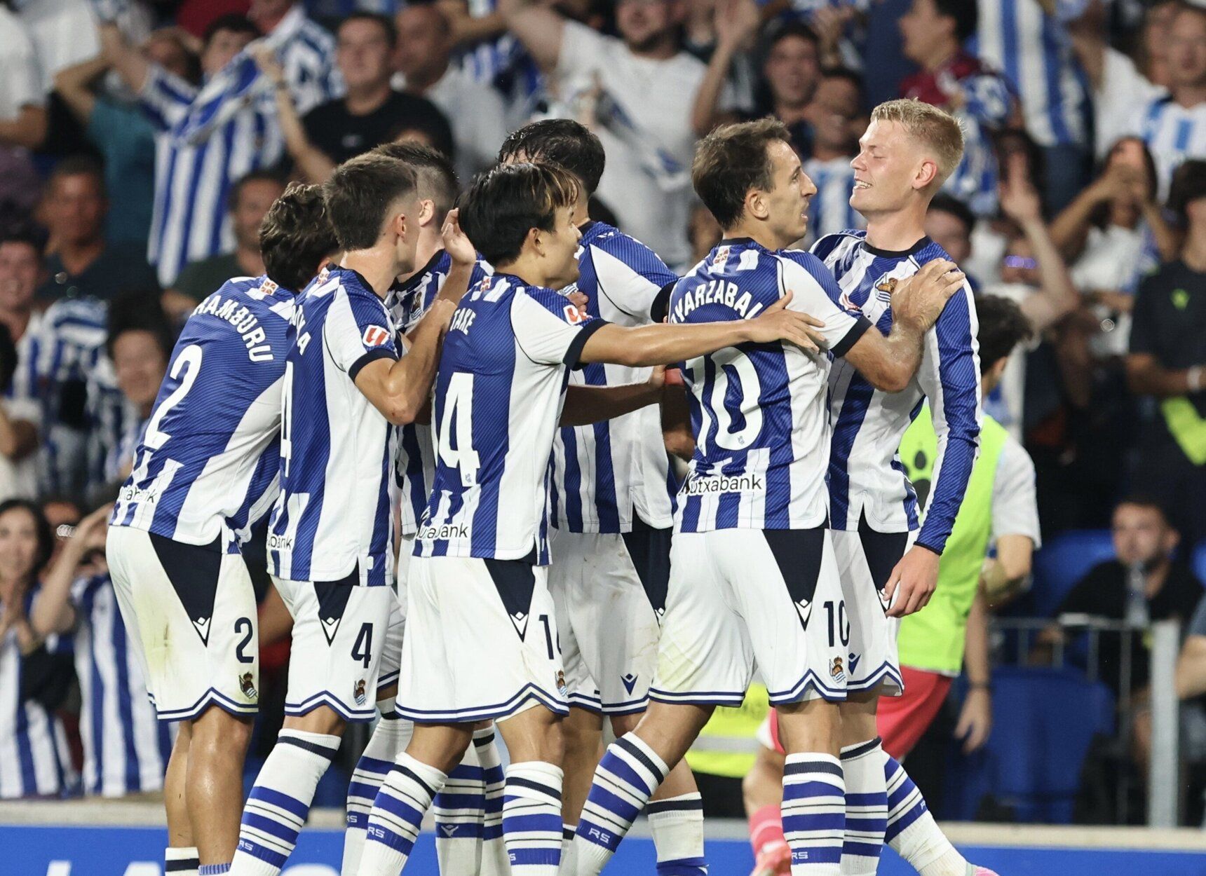 [Fotos] Partido loco en Anoeta de la Real Sociedad y el Espanyol
