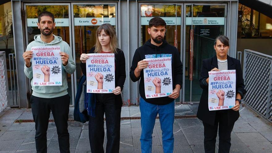 Steilas, LAB, CCOO y ELA registran la huelga de la FP en noviembre ante la &quot;sobrecarga&quot; y &quot;falta de recursos&quot;