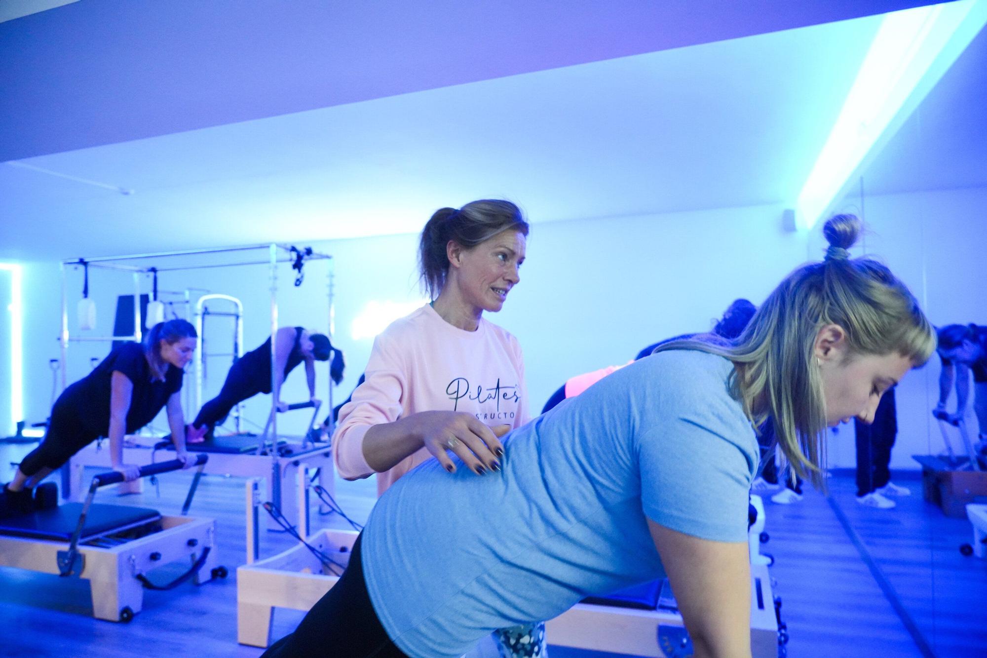 En imágenes: Muby apuesta por el pilates con máquinas