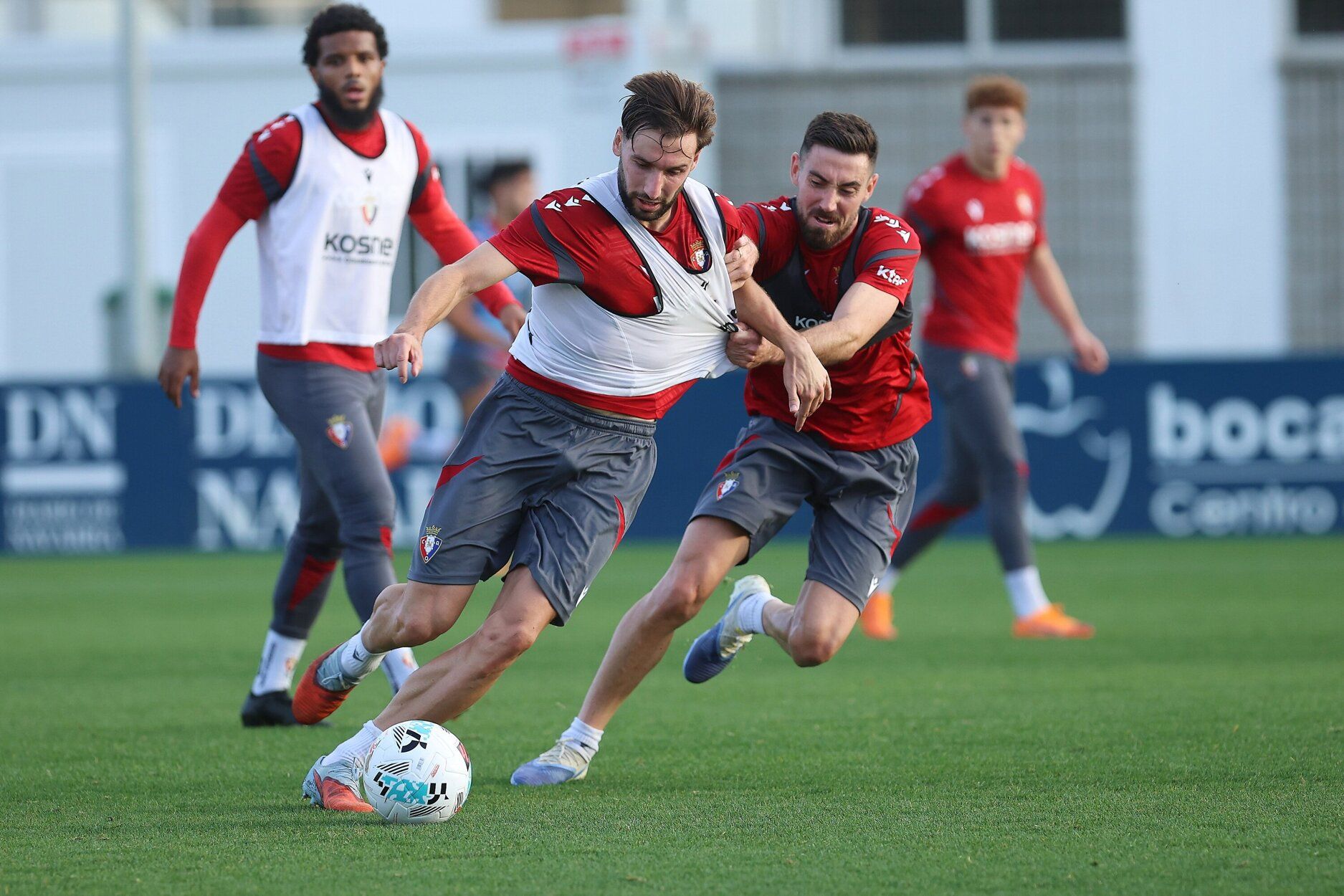 Entrenamiento de Osasuna en Tajonar del lunes 13 de octubre de 2025
