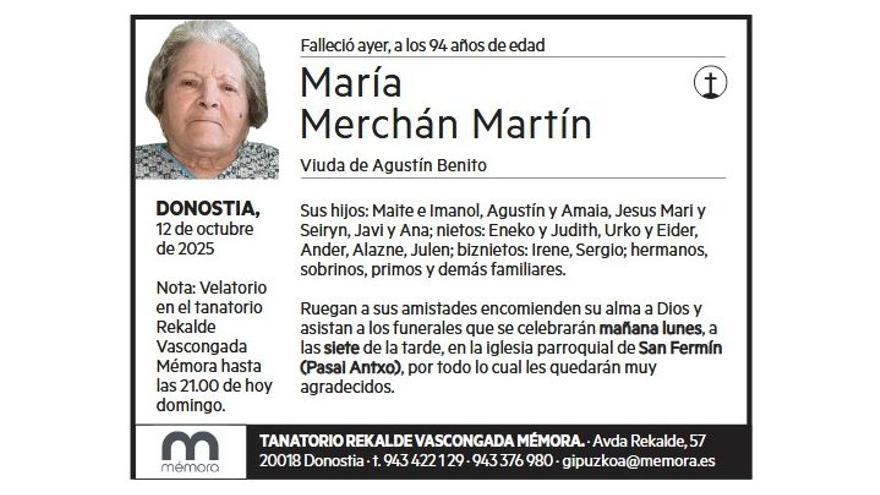 MARIA MERCHAN MARTIN