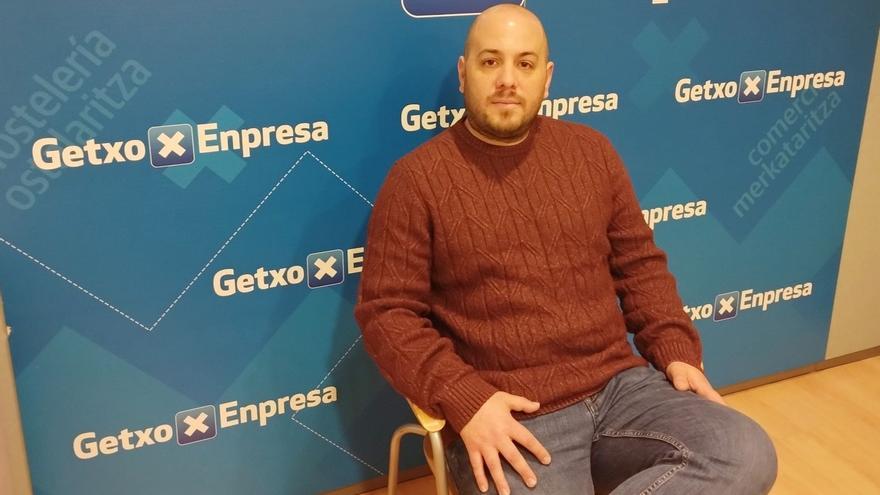 Jon González, vicepresidente de la asociación Getxo Enpresa: “No nos planteamos una ampliación del horario comercial, pero sí un ajuste”