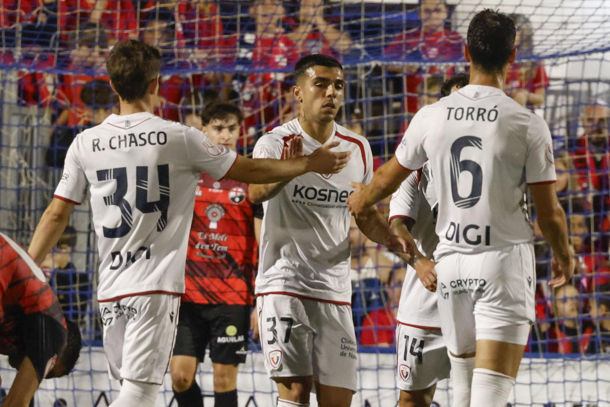 Fotos del partido de Copa del Rey Sant Jordi-Osasuna