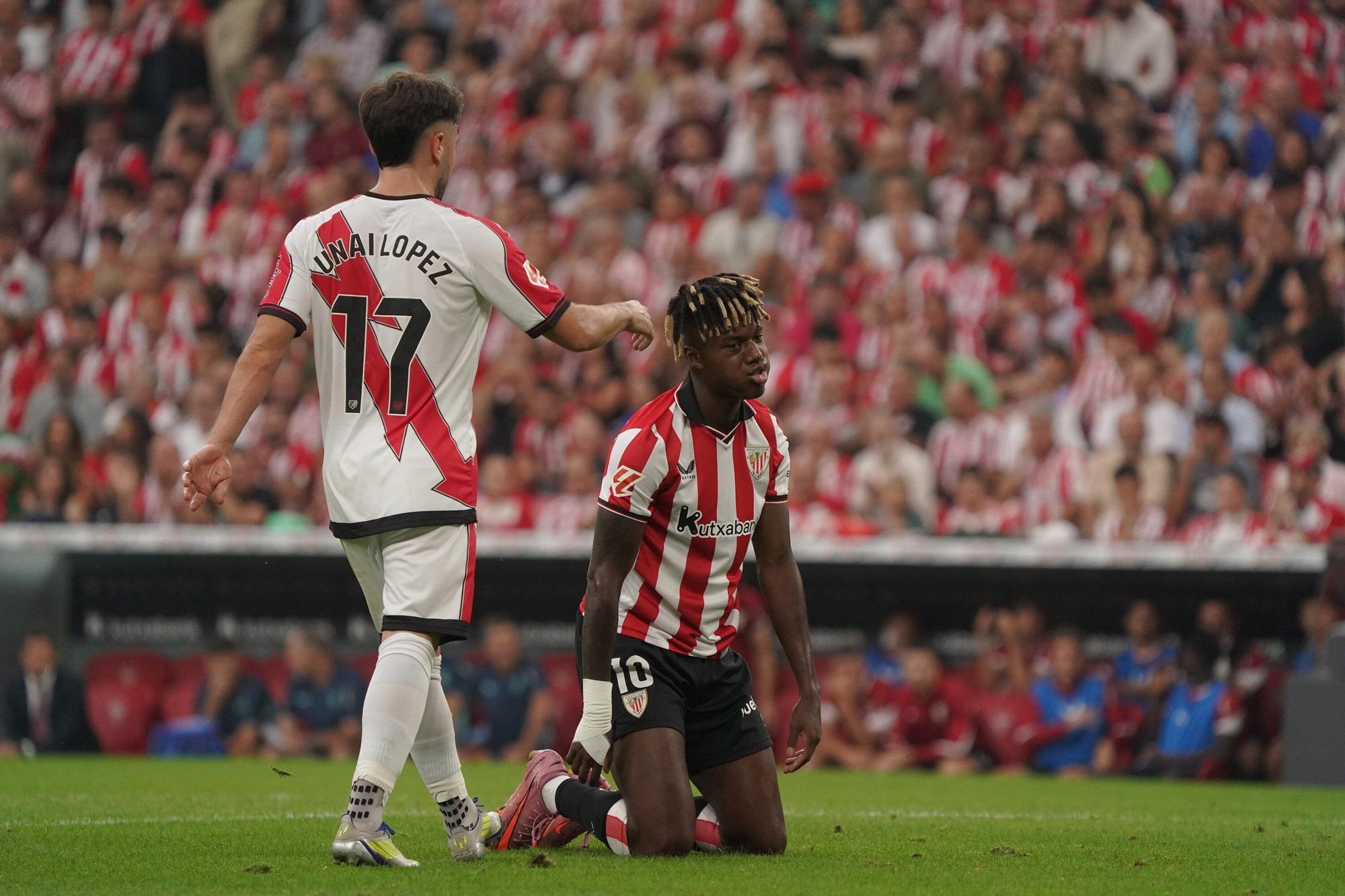 El Athletic - Rayo Vallecano, en imágenes