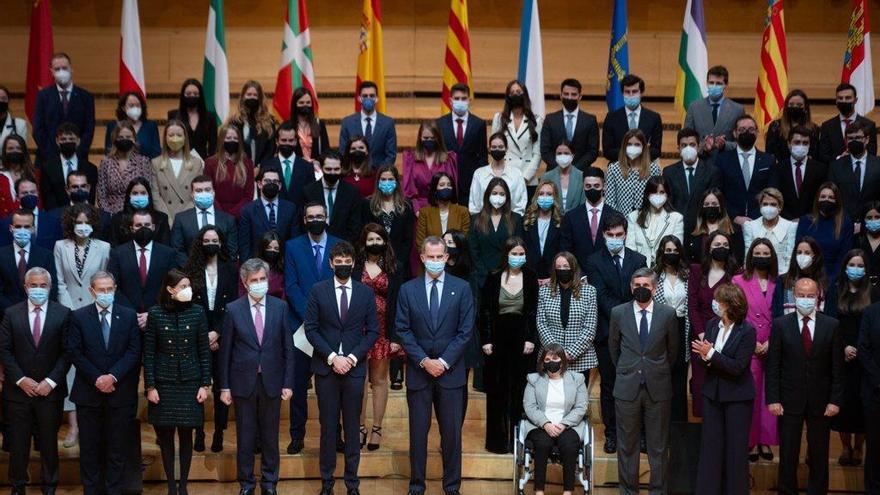 Acto de entrega de despachos a los 188 integrantes de la LXX promoción de la Escuela Judicial, en L&#039;Auditori Lepant 150