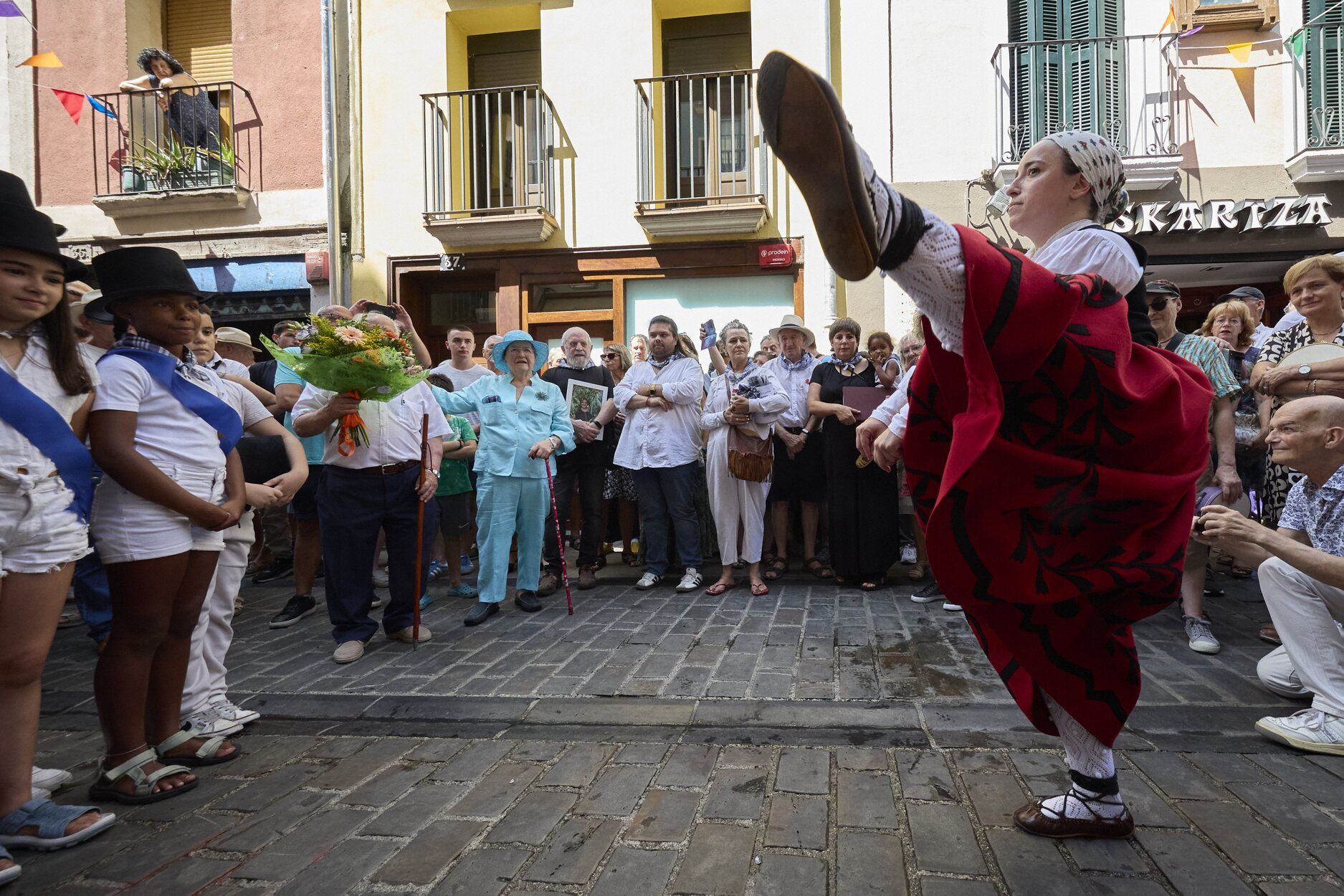 Fotos del chupinazo de las fiestas de San Lorenzo
