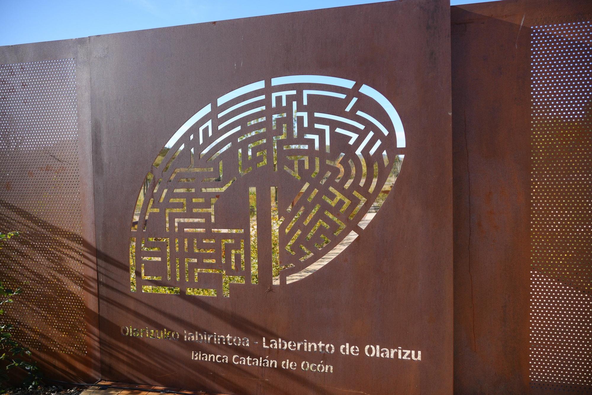 En imágenes: Inauguración del nuevo laberinto vegetal de Olarizu