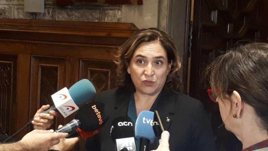 La alcaldesa de Barcelona, Ada Colau.