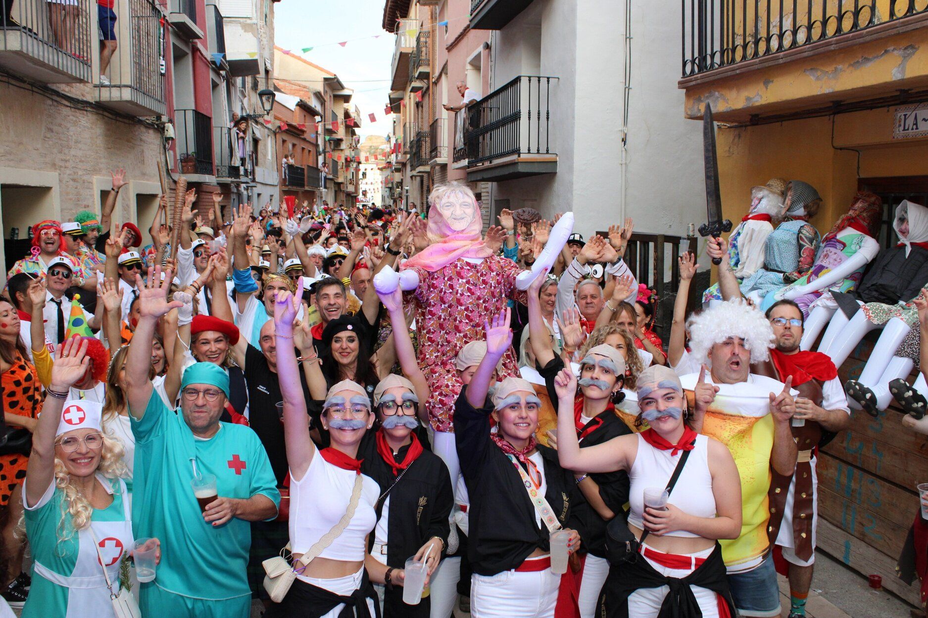 Tardeo de disfraces en Ablitas