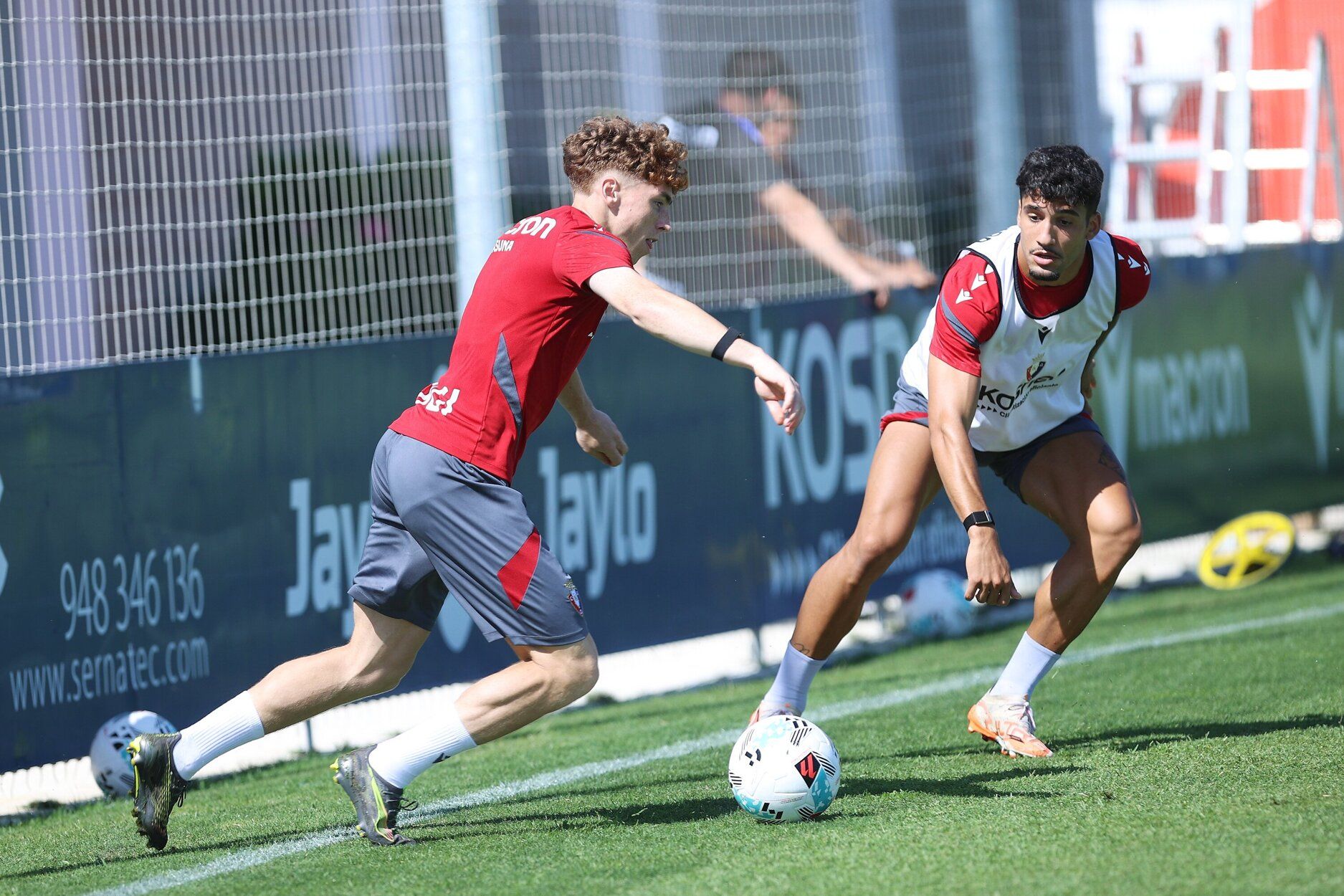 Fotos del entrenamiento de Osasuna (22/07/2025)