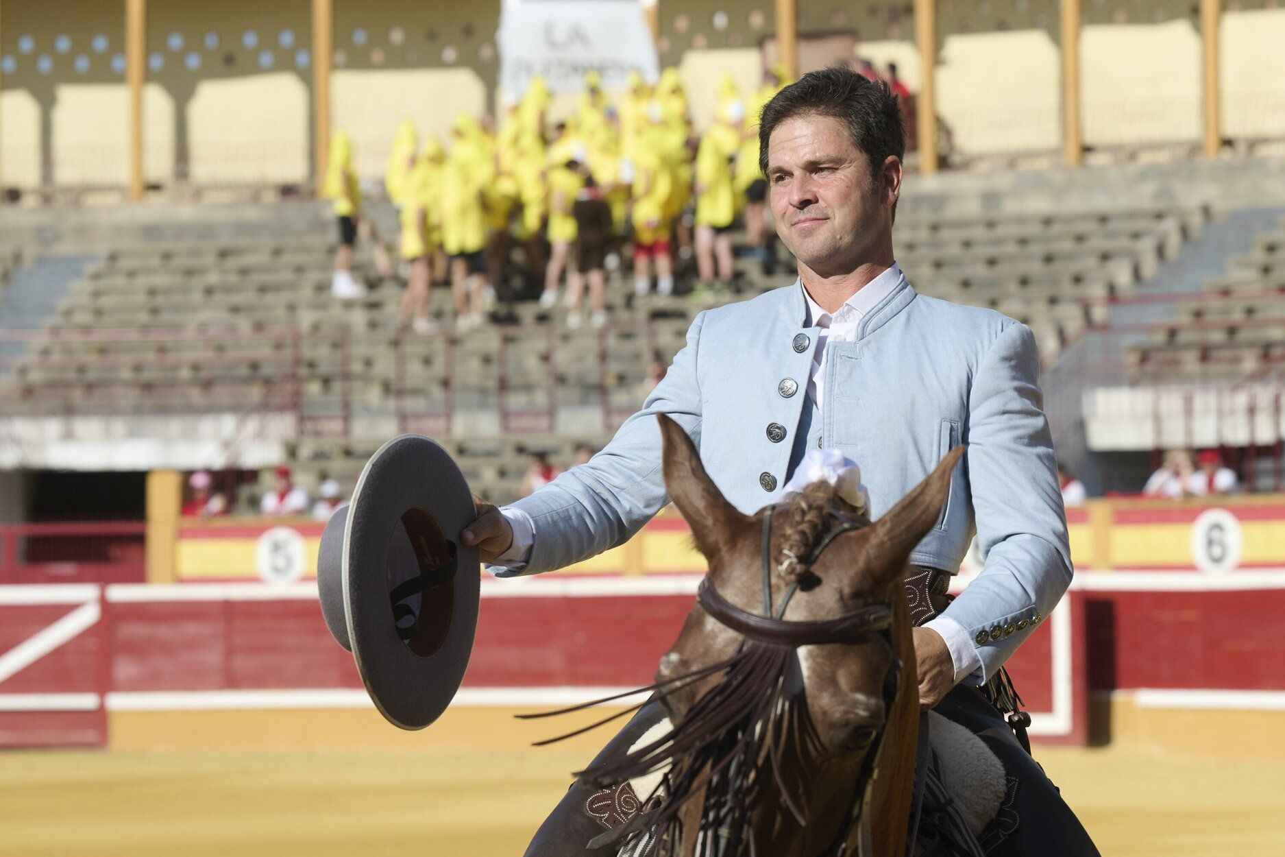 Fotos de la corrida de rejones de este domingo en fiestas de Tudela