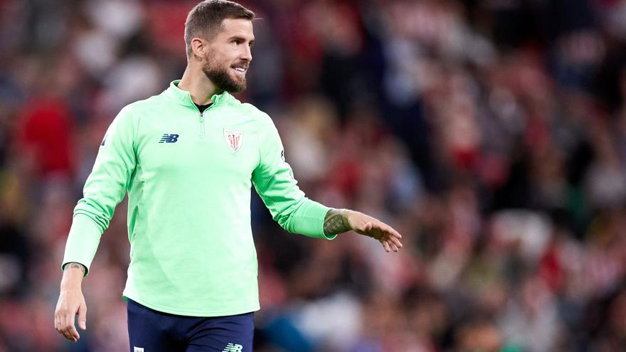 El último derbi de Iñigo Martínez