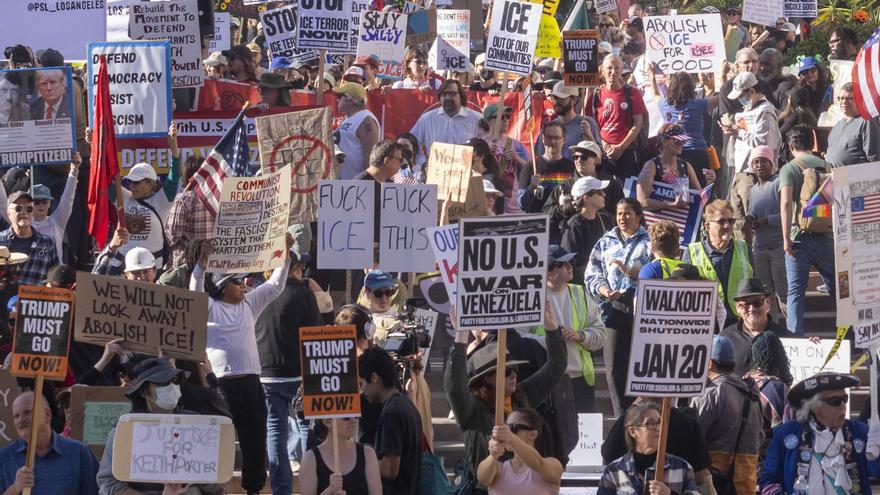 Un año de las redadas migratorias en Los Ángeles, que sirvieron de ensayo para las deportaciones masivas de Trump