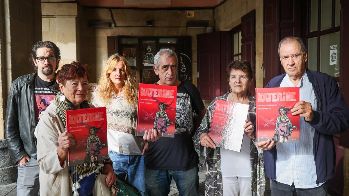 &#039;Kateriñe&#039; komikiaren aurkezpena.