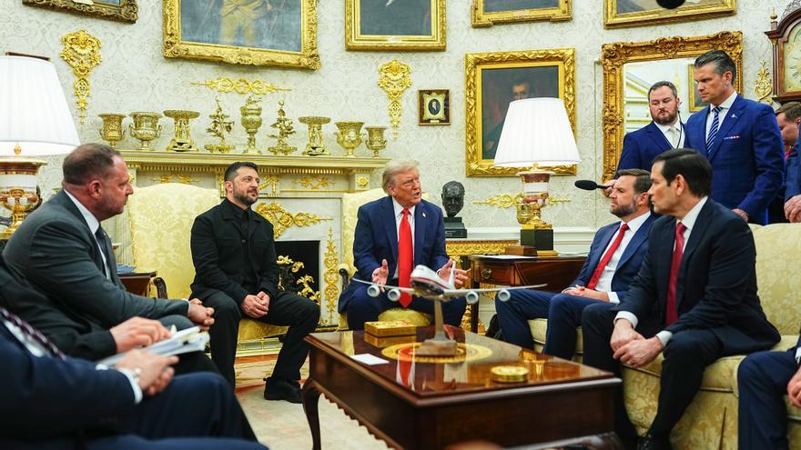 Trump asegura que ha comenzado a &quot;organizar&quot; un cara a cara entre Putin y Zelenski