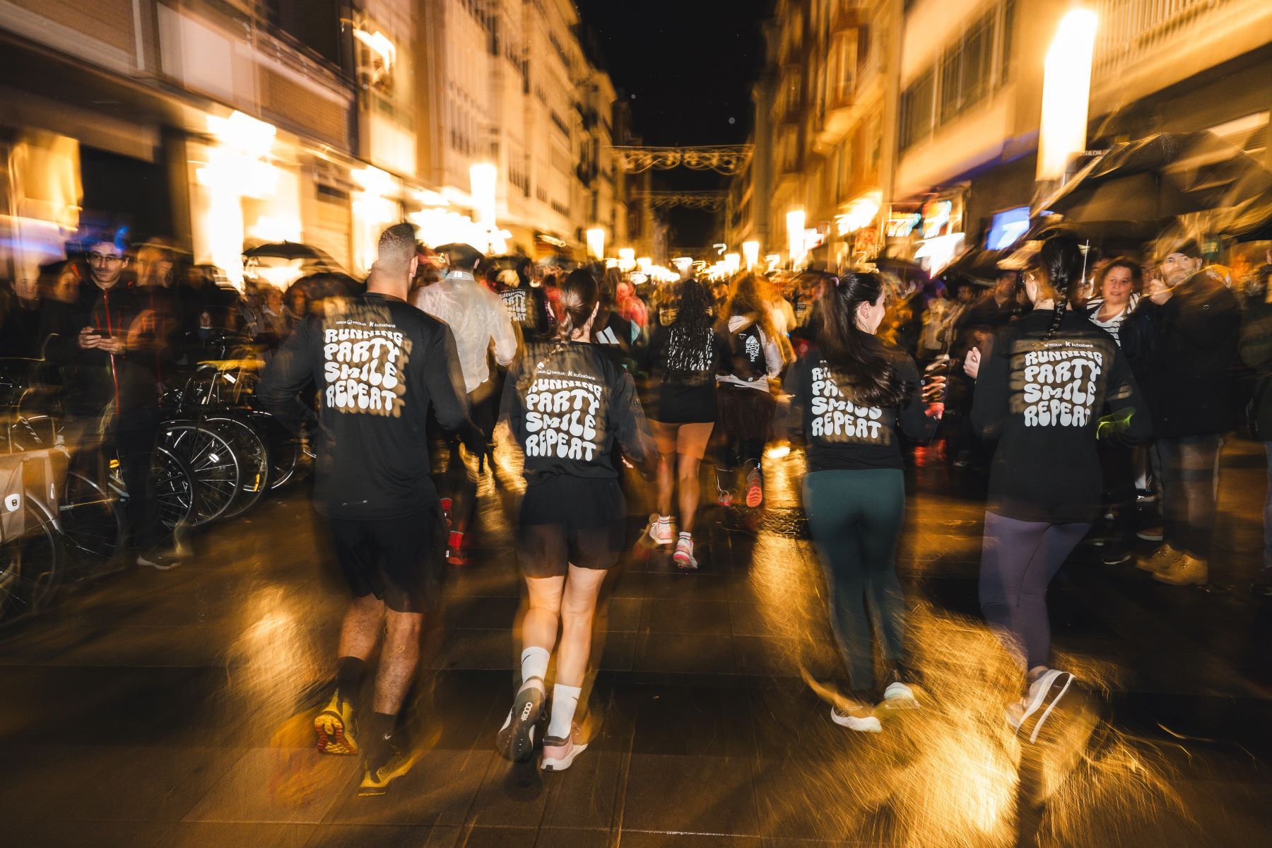 Las mejores imáganes de la Giroa Veolia Vitoria Night Run