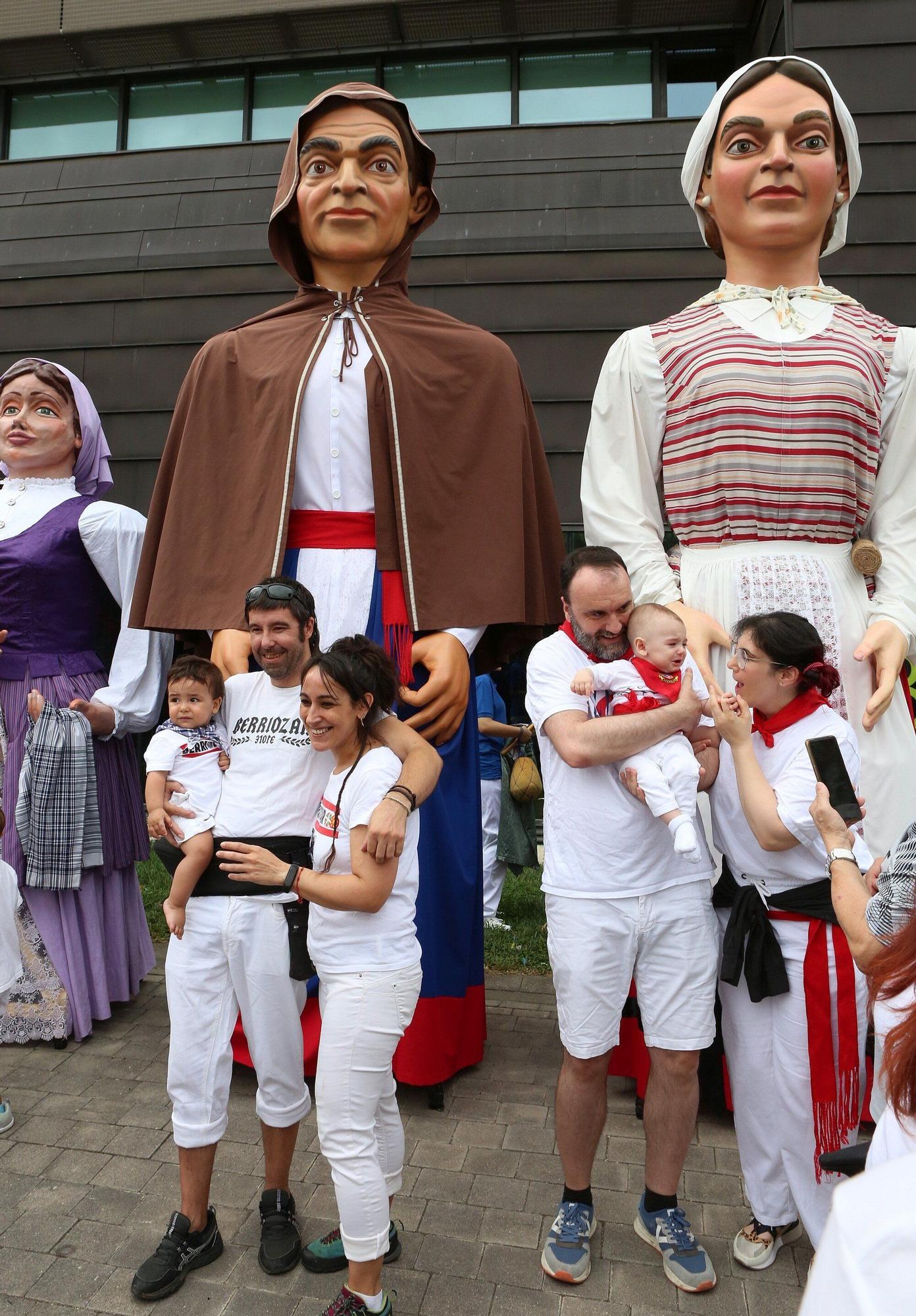 Fotos del chupinazo de Berriozar